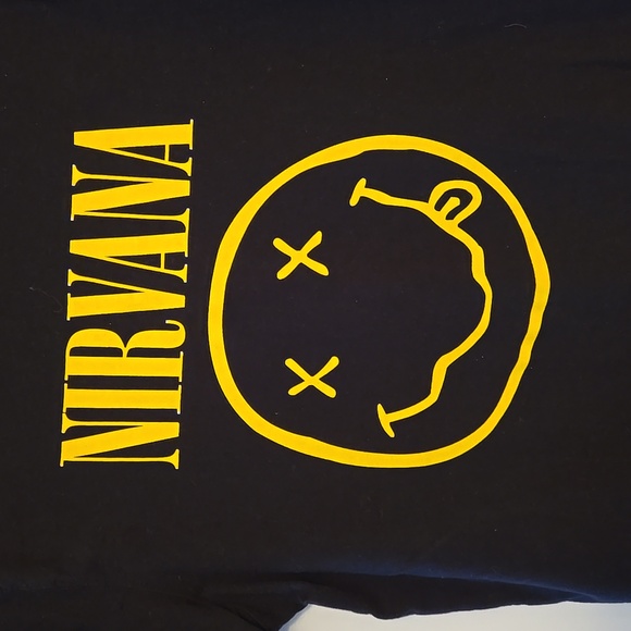 Nirvana Tee Shirt M Only & Sons EUC - Picture 4 of 7